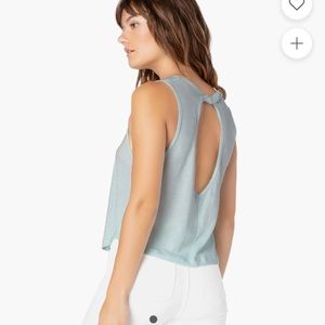 Beyond yoga crop boyfriend tank